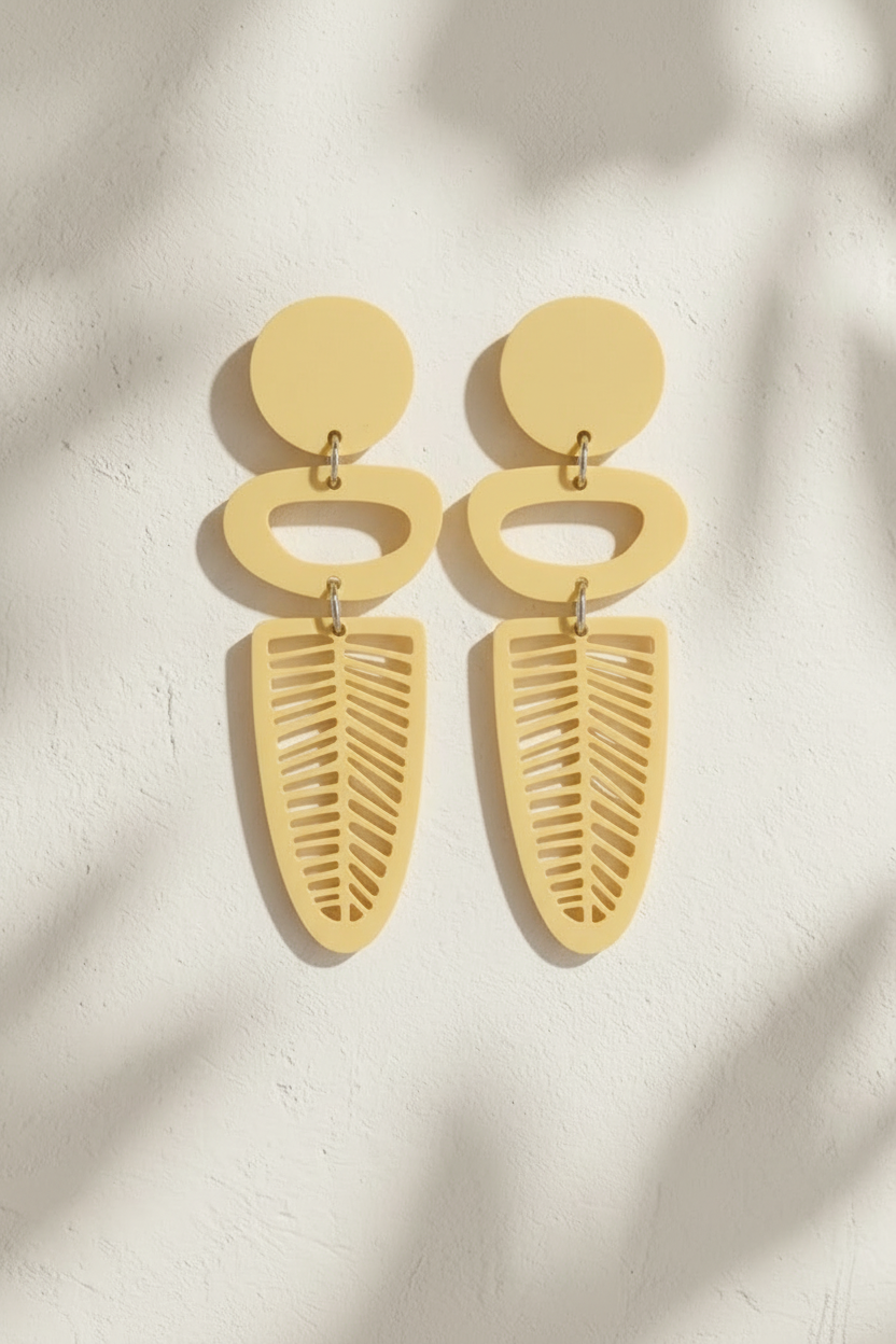 Pendientes Hoja