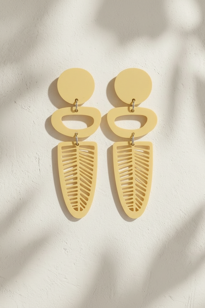Pendientes Hoja