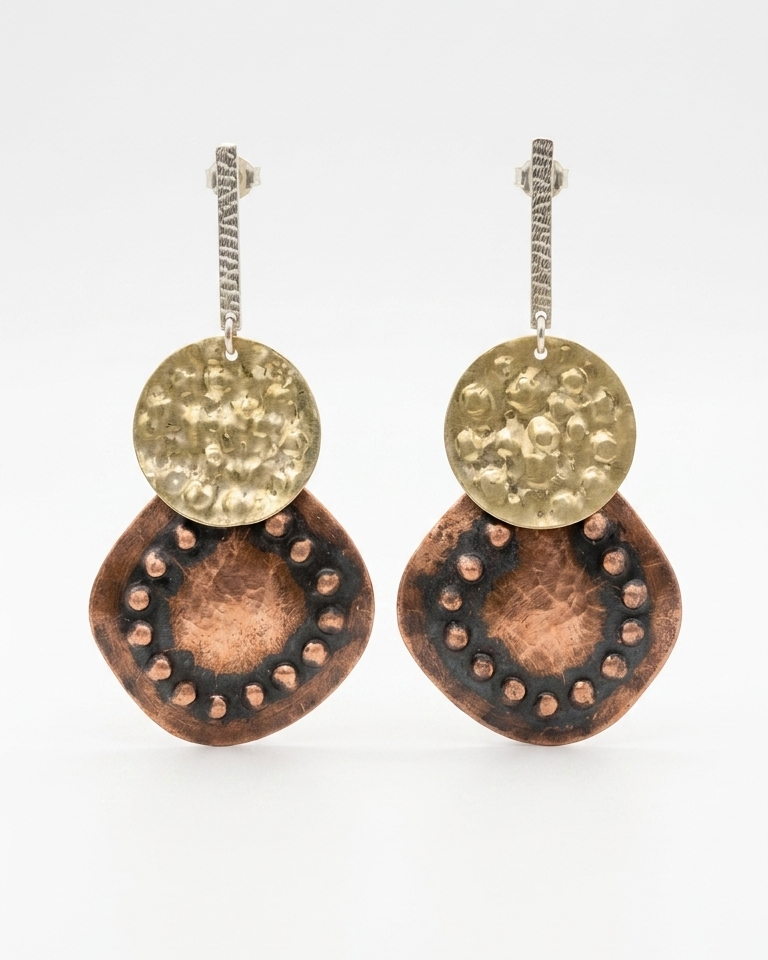 Pendientes Magda textura