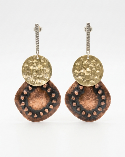 Pendientes Magda textura