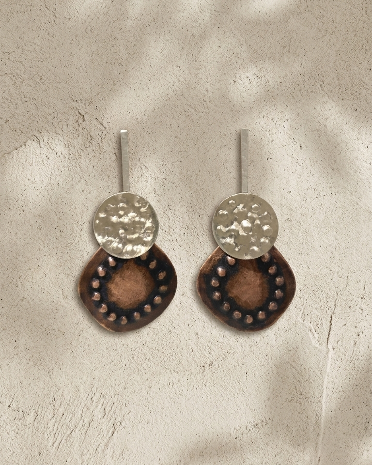 Pendientes Magda textura ++